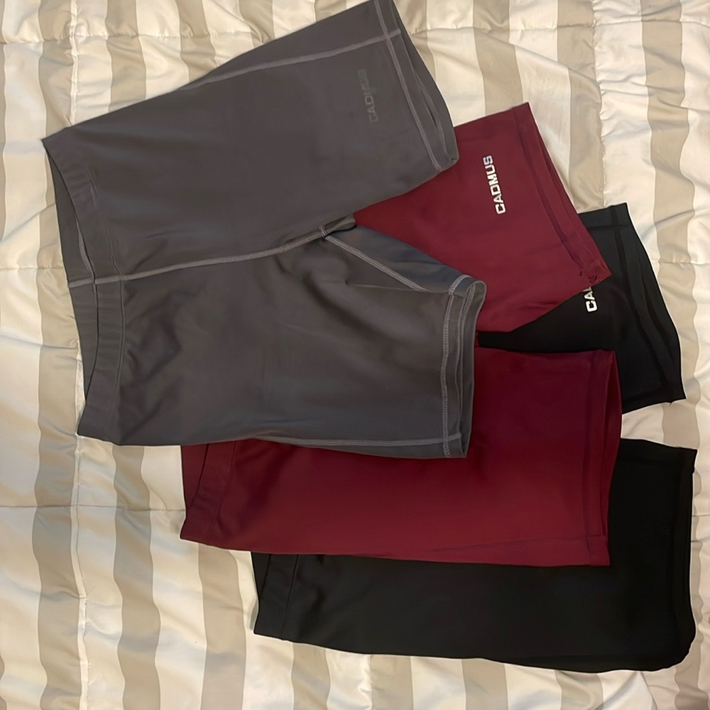 Cadmus gym shorts 3 pair